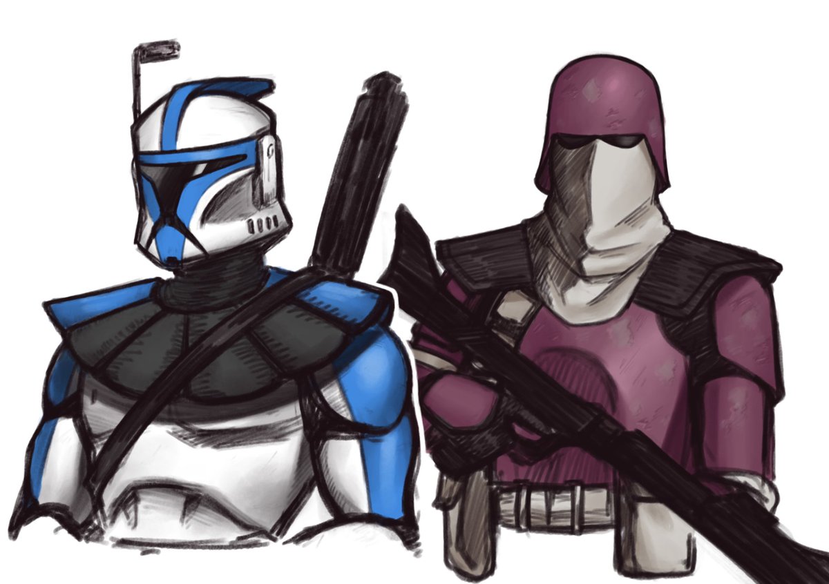 NireFuster's tweet photo. my favourite republic troopers https://t.co/GXcesZa2TK