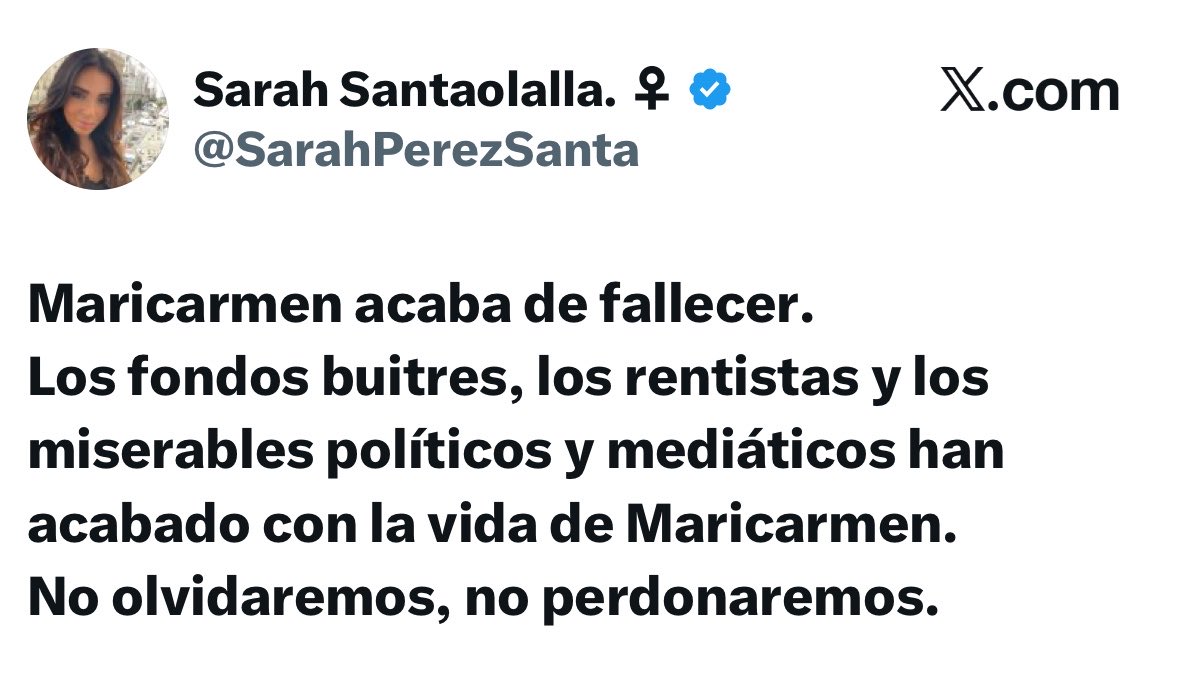 mabernalsanchez's tweet photo. Estaba muy feo utilizar a las 45 víctimas de Adamuz, pero a Maricarmen: https://t.co/r6GaYUZeAP