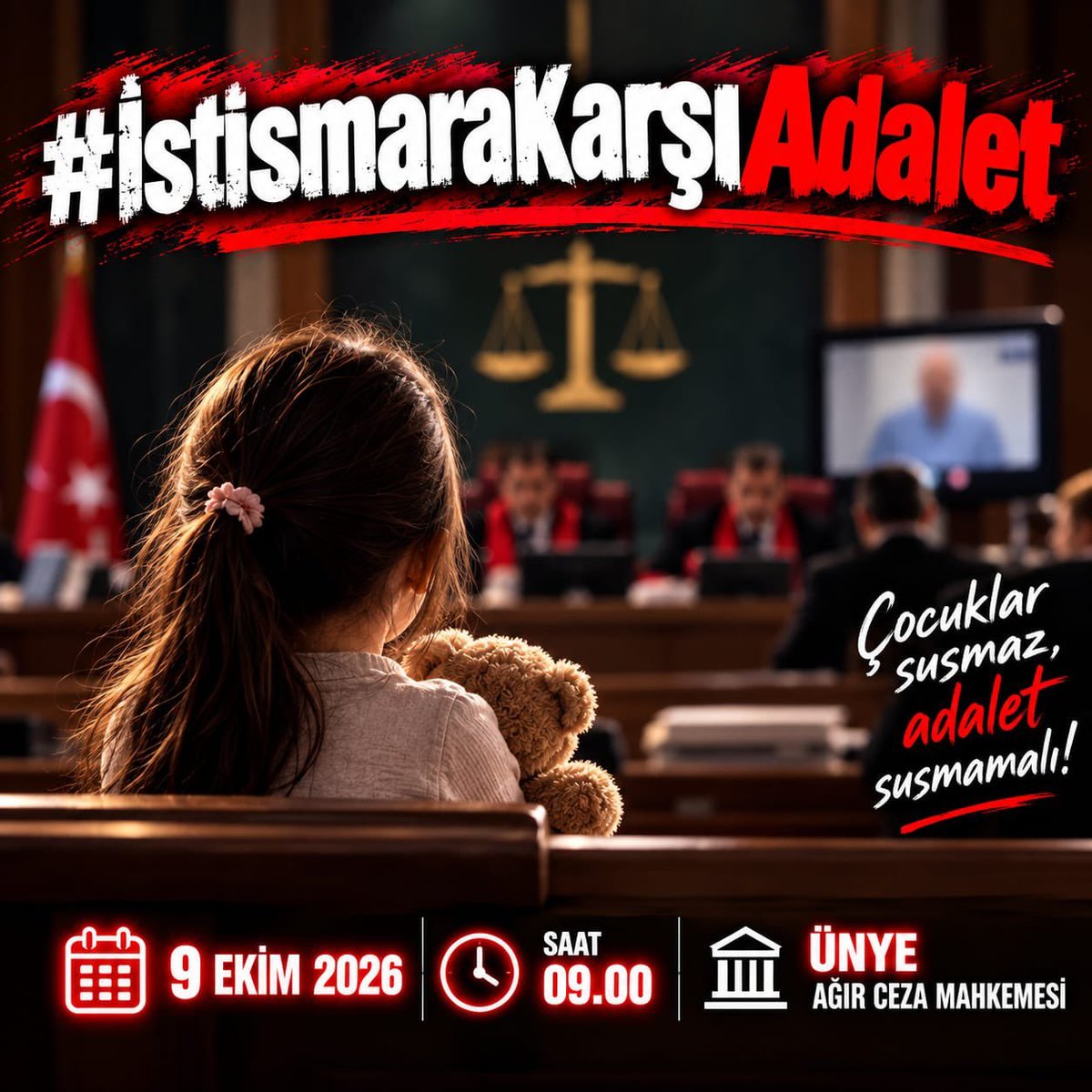 zlem_MKA__'s tweet photo. Bir RT, bir çocuk için umut demek.

Sesimizi ne kadar büyütürsek, o duvarları o kadar hızlı yıkarız. Vicdan sahibi herkesi bu mücadeleye ortak olmaya çağırıyoruz.

Çocuklarımızın sesi ol! 👇

#İstismaraKarşıAdalet https://t.co/Cv05k1IowV