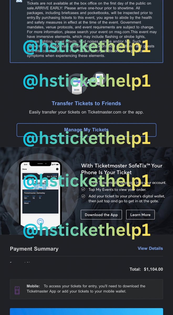 hstickethelp1's tweet photo. 🪩TONIGHT🪩
- 3 tickets
- Sec 115, Row 17, Seats 4-6
- $371 each, $1,113 total (price verified &amp; includes G&amp;S fee)
- PayPal G&amp;S

DM @narrydips if interested!!! https://t.co/mZkplNYDDl