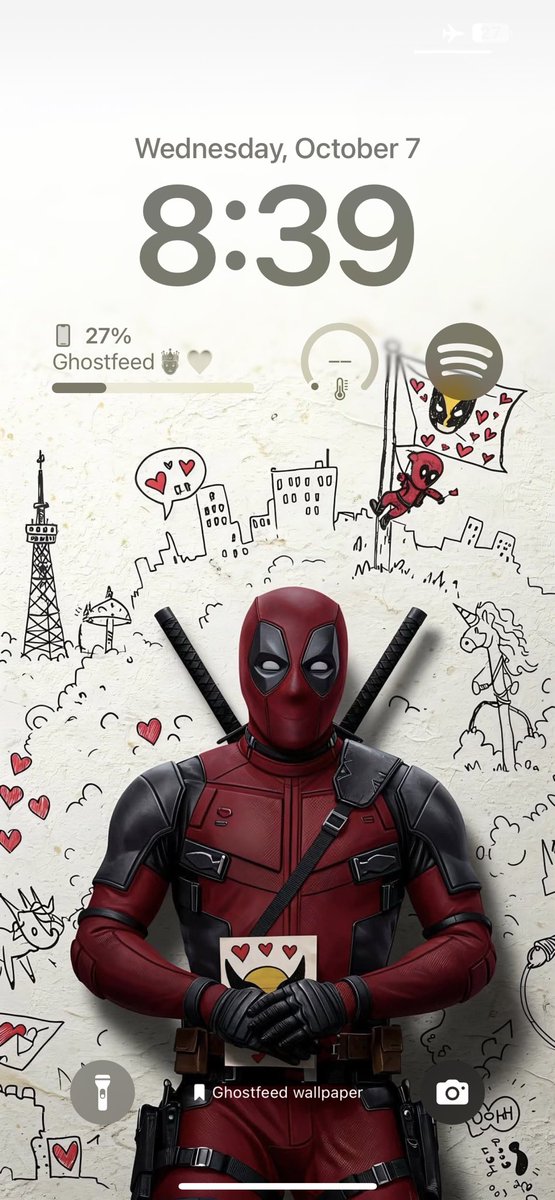 Ghostfeed001's tweet photo. Deadpool wallpaper 
Link in bio https://t.co/T9Fy07rBDu