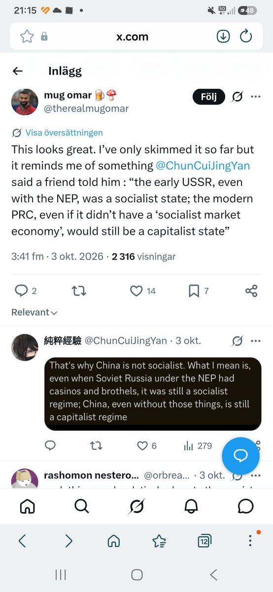 samiii___287's tweet photo. @gonglei89 Attleast his more entertaining and interesting then people that obsessively discussing whether China is socialist or not. https://t.co/xBpRtSsPhB