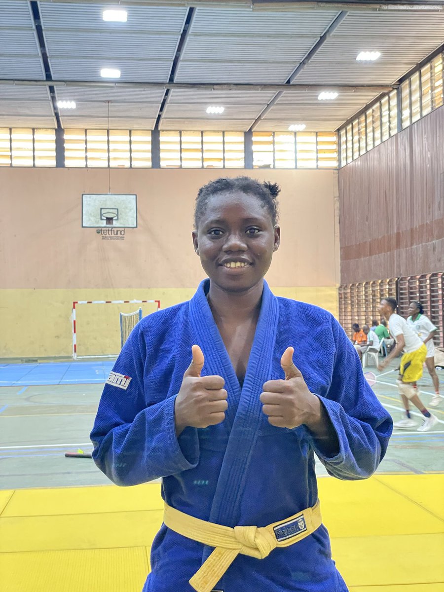 realria001's tweet photo. JUST IN‼️‼️

Matthew Deborah Chinenye from the Department of Forest Production and Products, University of Ibadan, wins GOLD 🥇 in the Female -70kg JUDO category at the West African Universities Games (WAUG 2026), hosted by Obafemi Awolowo University.

©️ UI WAUG REPORTS https://t.co/liEWAywqwY