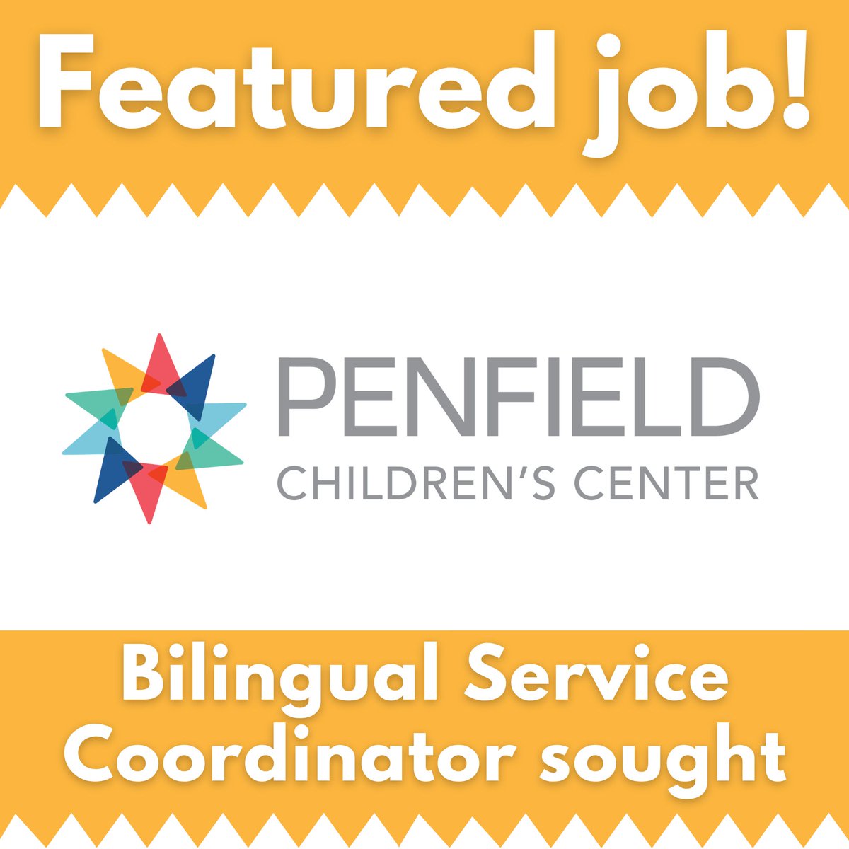 JobsThatHelpWI's tweet photo. A Bilingual Service Coordinator is sought (learn more 👉 https://t.co/aStdeZhFPO) in #Milwaukee by @PenfieldCenter. $45K-$60.6K salary + benefits package—apply today for this important #job opening!

#NonprofitJobs #MKE #MKEjobs #MilwaukeeWI #MilwaukeeJobs #WIjobs #WI #Wisconsin https://t.co/hkuS6i91SH
