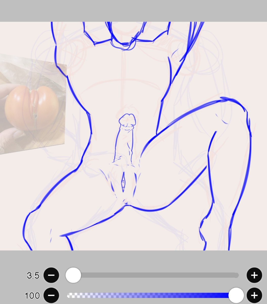 c0rpzz3__'s tweet photo. Wip from a test art
(DON'T ASK ME ABOUT THE TOMATO, I DON'T KNOW HOW TO ANSWER THIS. 😢)
#Doublefedora #nsfw https://t.co/KQqug8quVG