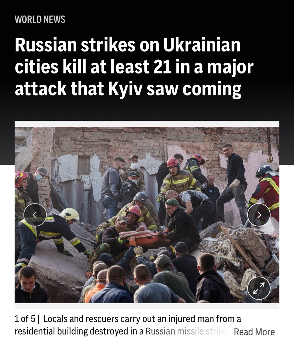 ianbremmer's tweet photo. putin celebrating his birthday in classic fashion: bombing civilians https://t.co/x2sTj7crLZ