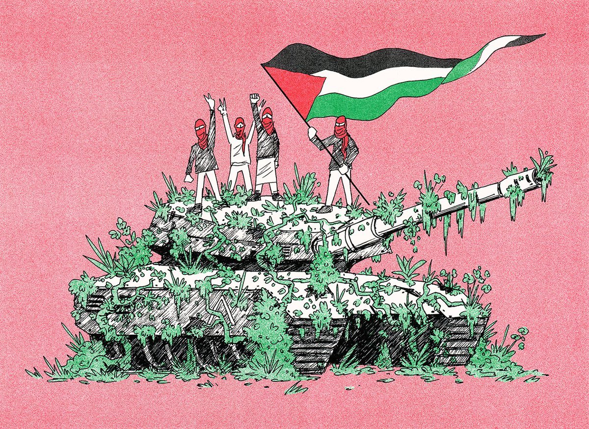 GerardDalbon's tweet photo. I drew this more than 5 years ago in what now feels like a different world. I remain eternally in awe for the courageous resistance of the Palestinian people who continue to move the world forward towards liberation 🙏🇵🇸 https://t.co/V1amkroolx