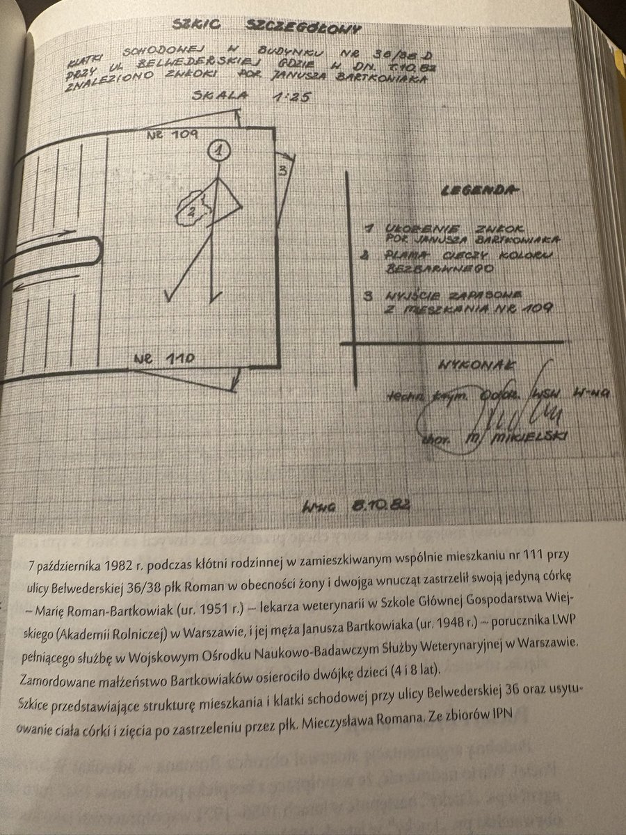 mich_kozlowski's tweet photo. 44 lata temu - 7 X 1982 w mieszkaniu na ul. Belwederskiej 36/38 związany z Sowietami były oficer wywiadu LWP
płk Mieczysław Roman (kolega Jaruzelskiego, Kiszczaka) zastrzelił córkę i zięcia! Polecam tekst „Strzały na Belwederskiej” @Cenckiewicz z tomu „Historia”@WydawnictwoLTW https://t.co/fBHjnXrxFc