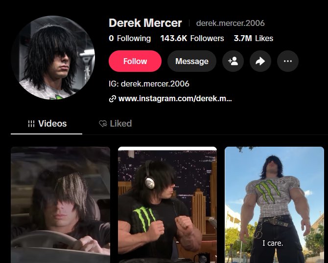 DerekMercer2006's tweet photo. I’ve been socially active for 14 whole days.

during this time:

IG: 138M+ views and 61K+ gym bros

TT: 60M+ views and 144K+ gym bros

X: 4M+ views and 5.6K+ gym bros

2 million $DRMR were distributed to holders across two price pools.

Every day, you guys are making dozens, sometimes even hundreds, of videos about me across different platforms. And now channels with tens of millions of followers are talking about Derek…

Honestly, it’s fucking crazy!

I just wanna say thank you to all the gym bros who actually get me. I feel all the support, love, and energy you guys are sending my way.

We’re only getting started💪