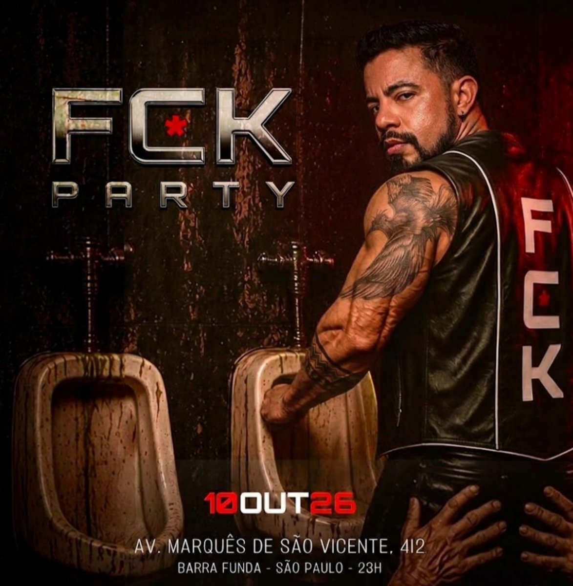 Bitchmansp's tweet photo. Sábado é o dia da melhor  @fckpartybr
10/out 

Quem me leita por lá? 

Ingressos ⬇️

https://t.co/gHBIGlrn8P https://t.co/M9YiKNv6Xx