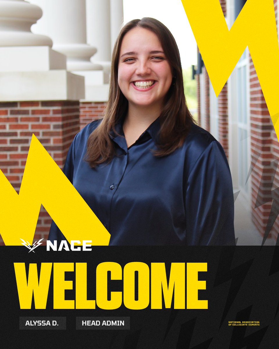 NACEsports's tweet photo. 𝐀𝐥𝐲𝐬𝐬𝐚 𝐃𝐮𝐫𝐚𝐧 𝐚𝐧𝐝 𝐀𝐦𝐚𝐧𝐝𝐚 𝐂𝐡𝐚𝐩𝐦𝐚𝐧 𝐧𝐚𝐦𝐞𝐝 𝐇𝐞𝐚𝐝 𝐀𝐝𝐦𝐢𝐧𝐬

We are pleased to announce that Alyssa Duran is transitioning from Interim Head Admin to Head Admin, and Amanda Chapman is promoted from Tournament Admin to Head Admin. They will lead and support our team of tournament admins throughout this academic year.

Congratulations, Alyssa and Amanda! ⚡
