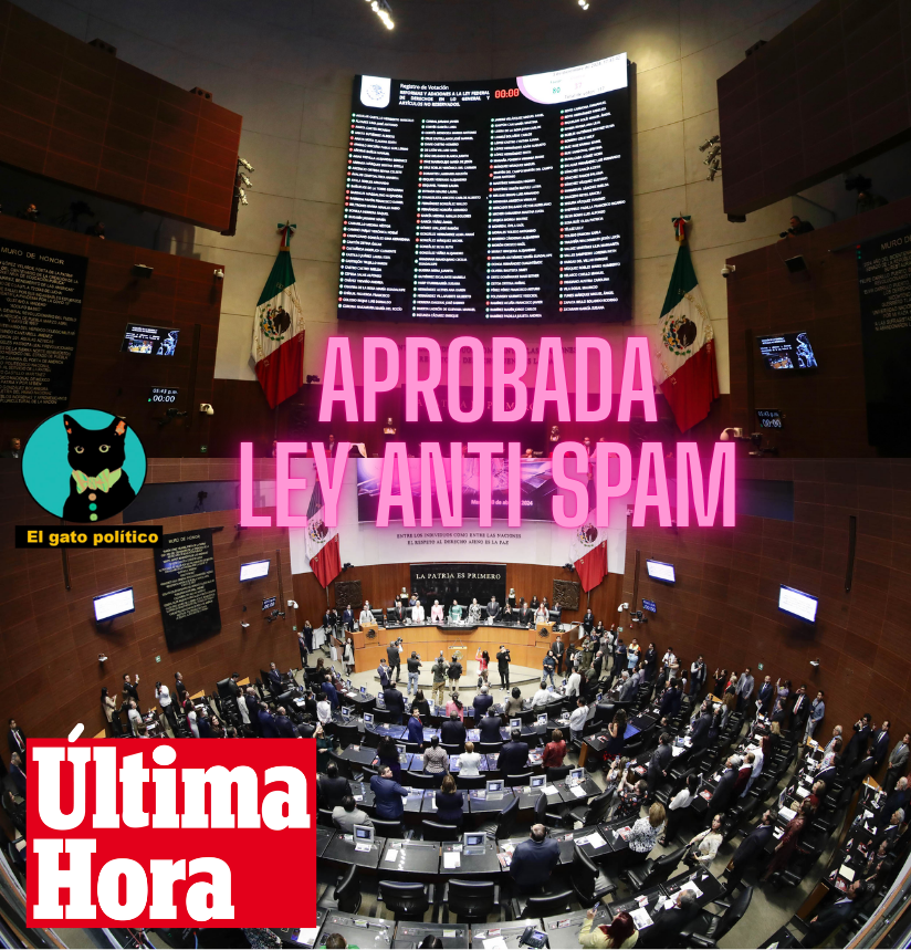 elgatopolitico_'s tweet photo. 🔴​🔴Se acabaron las llamadas de spam. ​🥁​🥁​
Con 96 votos a favor (y cero en contra), el Senado aprueba sancionar las llamadas telefónicas con fines comerciales y publicitarias con hasta con 2.3 millones de pesos de multa.

Las empresas ya no podrán realizar a los usuarios llamadas para fines comerciales y publicitarios.

Se envía la Reforma a la Cámara de diputados.