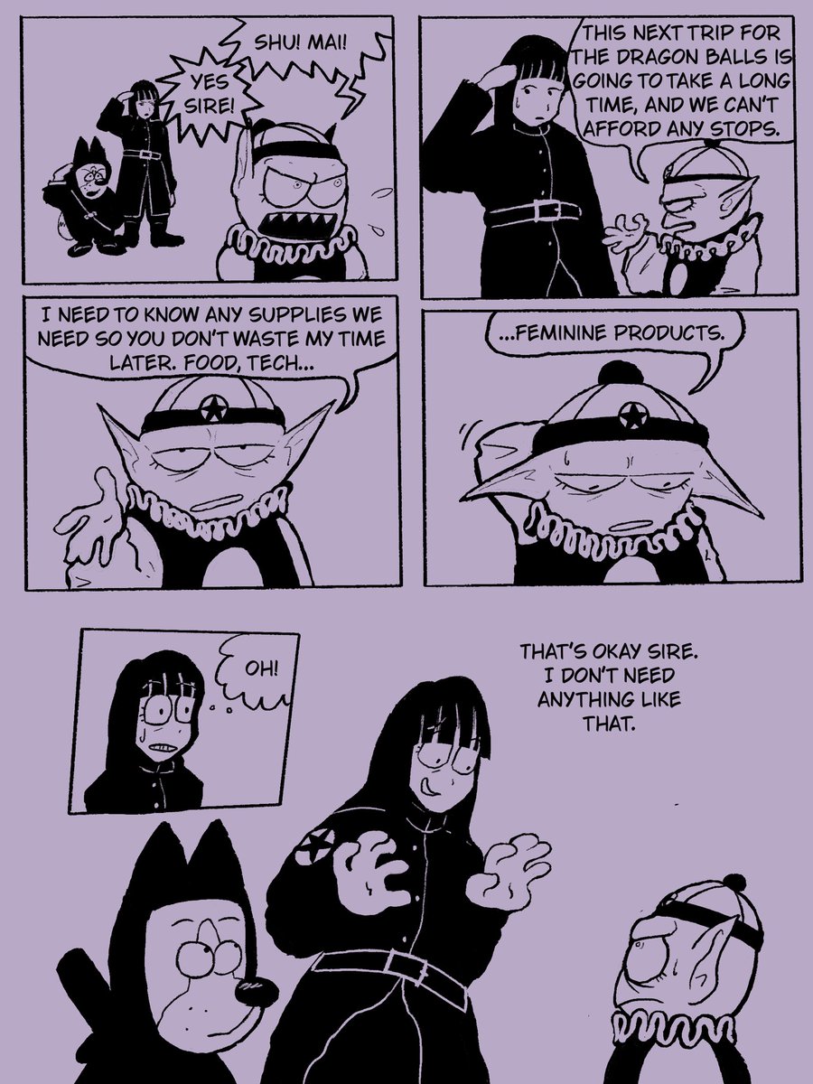 AutumnsArtTehe's tweet photo. Pilaf Gang Dragon Ball funny moments (1/3) https://t.co/IwgXh7OBCZ