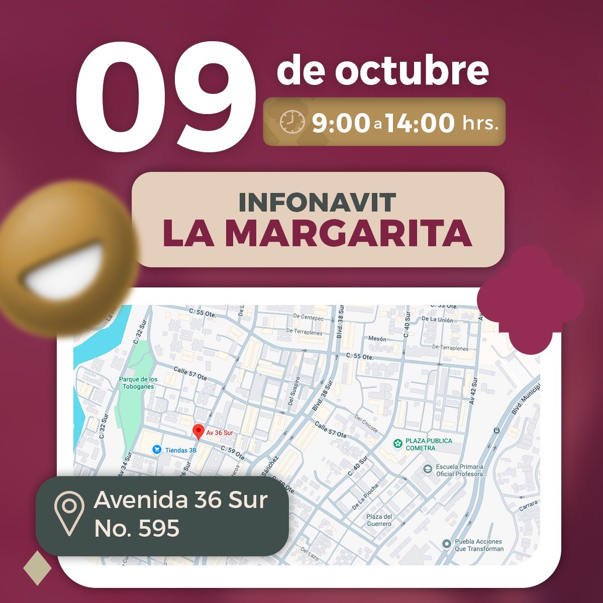 pepechedrauimx's tweet photo. 📆 Este 9 de octubre los esperamos en Infonavit La Margarita en una nueva #JornadaImparable. 

Acércate y aprovecha los servicios gratuitos que tenemos para las familias: atención médica, orientación jurídica, bolsa de trabajo, trámites, actividades para las juventudes, cortes de cabello y mucho más. 🩺💼✂️