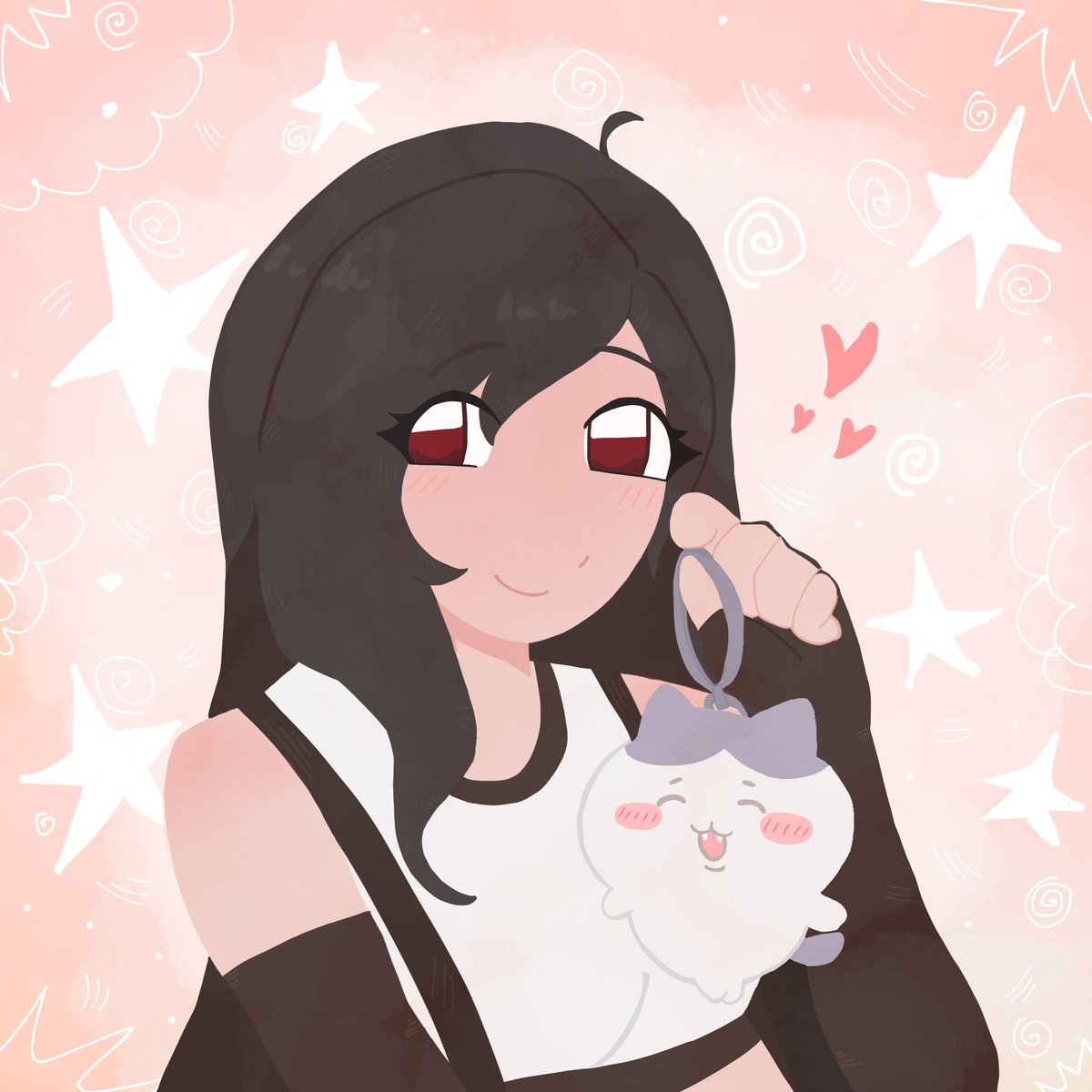 SquiglesMess's tweet photo. Matchy Matchy ft chiikawa
#Aerti #FF7 https://t.co/AP6EyvBivu
