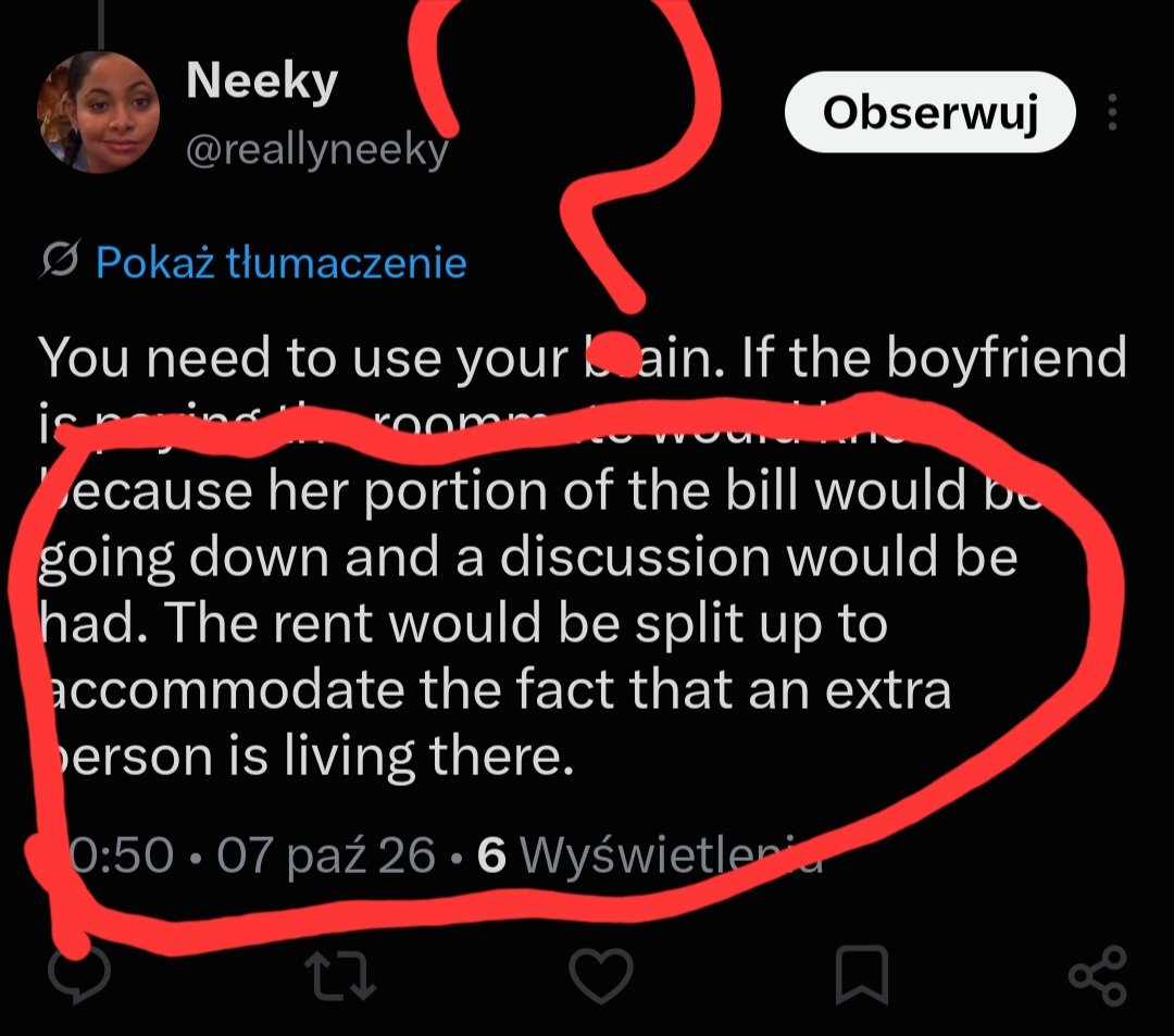 JuPochel's tweet photo. @reallyneeky @renacuajoacido @tragic_endings_ @bavarianswan Again you twat, no the fuck it would not. In Poland which this is about, you pay rent for a room independent of other people in the flat.If the other person in the flat moves out your rent doesn't fucking go up you moron. You rent idependently and people move in and out regularly https://t.co/dPxo1HGdjC