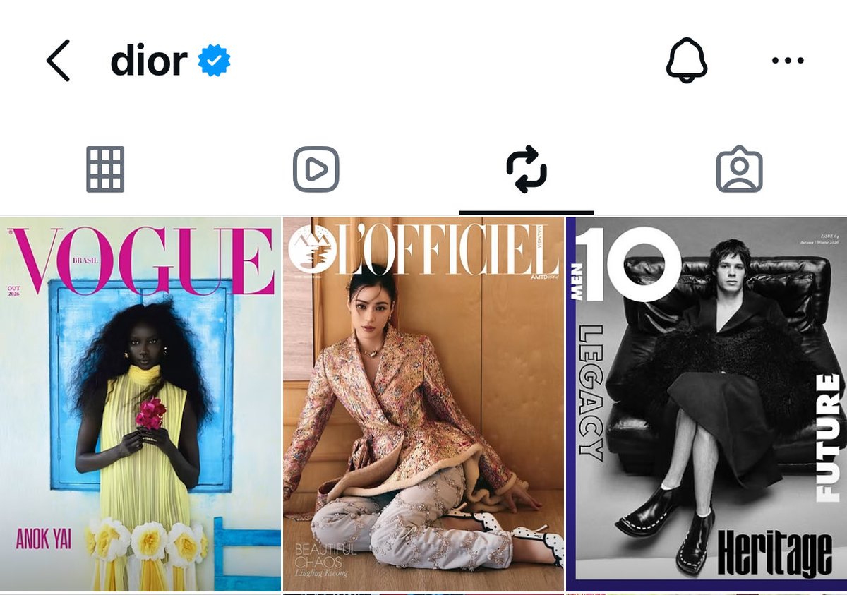 00k1105's tweet photo. Aww Dior reposted this cover 💅

#หลิงหลิงคอง #linglingkwong
#Dior https://t.co/lqf52JQmIq