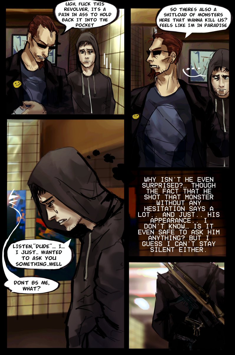 kiwimaan's tweet photo. #postal2 &amp; #CryOfFear
9/18 comic https://t.co/kchpomrVjs