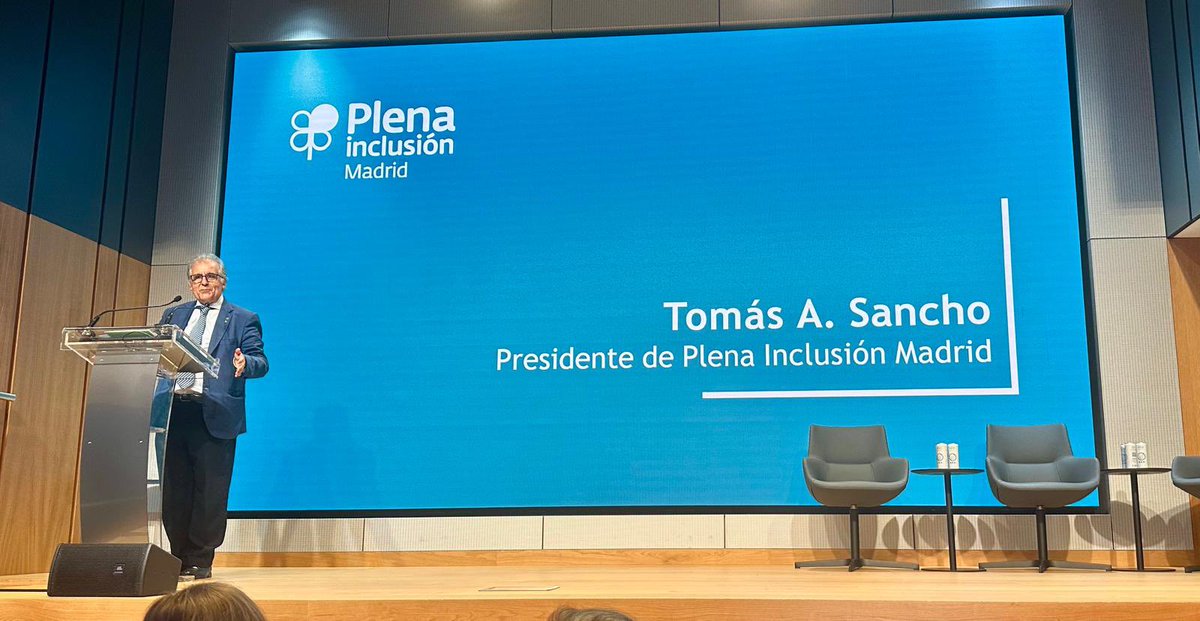 PlenaMadrid's tweet photo. 📸 Hoy hemos asistido a la jornada ‘Emergiendo: Detectar para acompañar’, organizada por @ADISLI_Madrid y @FundacionGmp, para visibilizar el Funcionamiento Intelectual Límite y la importancia de su detección temprana.

🗣️ Nuestro presidente, @TomasASancho ha intervenido en este encuentro, que pone el foco en contar con los apoyos adecuados para favorecer la inclusión y participación de cada persona.