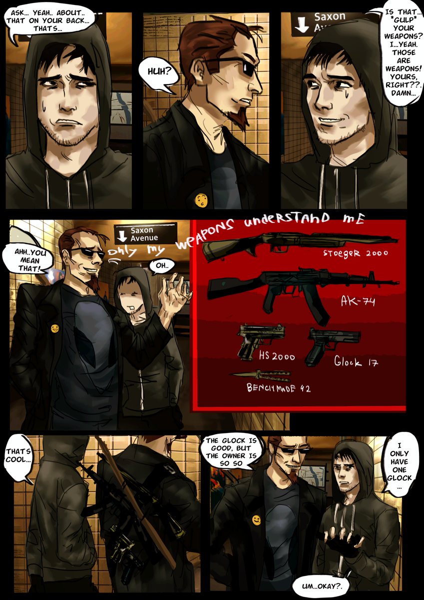 kiwimaan's tweet photo. #postal2 &amp; #CryOfFear
9/18 comic https://t.co/kchpomrVjs