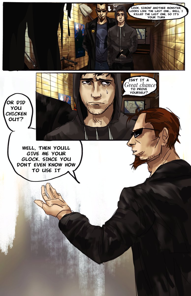 kiwimaan's tweet photo. #postal2 &amp; #CryOfFear
9/18 comic https://t.co/kchpomrVjs