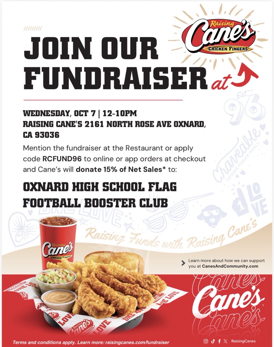 tracyrharris's tweet photo. TODAY…Support our Girls Flag Football Team.  @OHSFlagFBall @ohs_jackets @12thmanOHS @starsofoxnard https://t.co/6oTYVbM25y