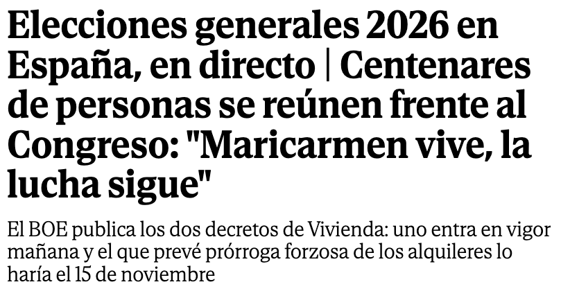 diazvillanueva's tweet photo. "Maricarmen vive, la lucha sigue". Poco han tardado estos desalmados en politizar la muerte de esta mujer, exactamente una hora. https://t.co/VMH6gqYQ5t