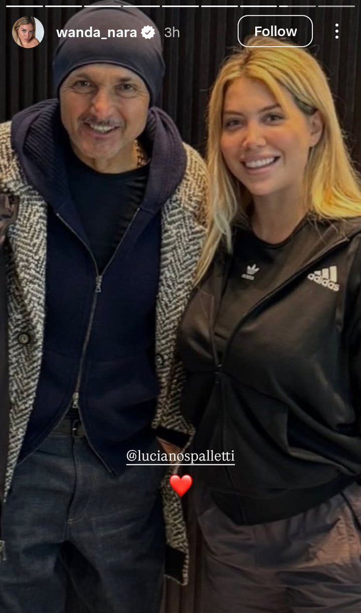 theFJEN's tweet photo. 🔙 Luciano Spalletti x Wanda Nara. https://t.co/SBoH7LKkzB