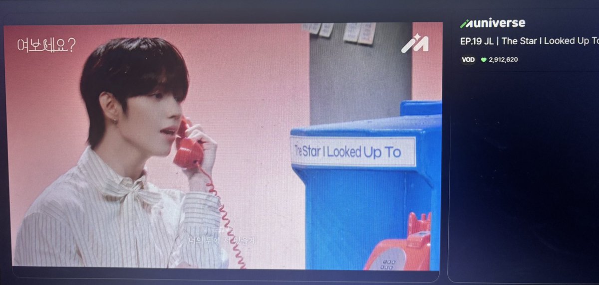 MinByeolTita's tweet photo. @muniverse_io My favorite is him singing Beautiful Life. JL voice really sounds heavenly.
#여보세요_제이엘 #Hello_JL https://t.co/f6sA82s2yp