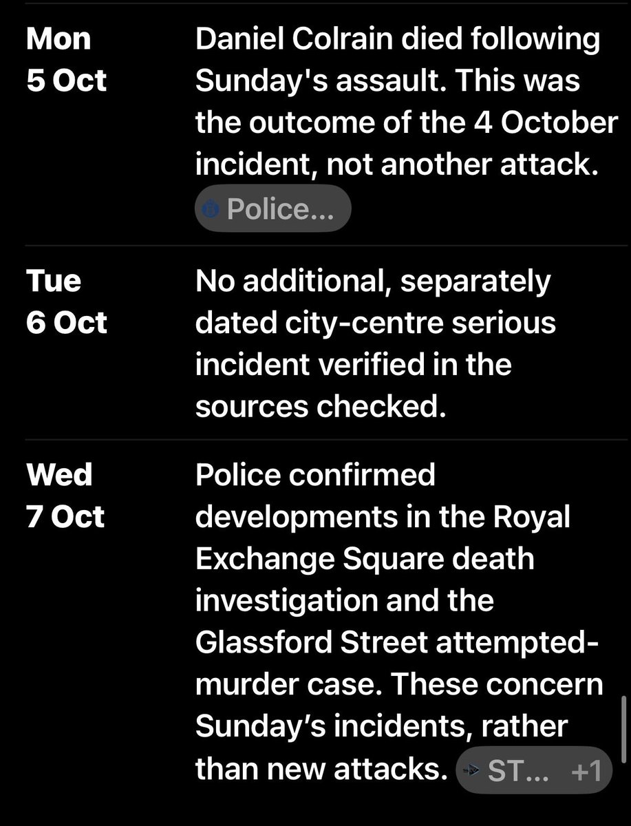 JR_G51_2XD's tweet photo. You’ve been in Glasgow 3 nights and seen nothing? 😂 

It’s only the fucking 7th! 

Already had a murder, attempted murder, robberies, assaults, rapes and sexual assaults.

But because you’ve seen fuck all on your 3 wee visits, everything’s fine? 🤣 

Another one walking about with his fucking eyes shut, ya fkn wank.