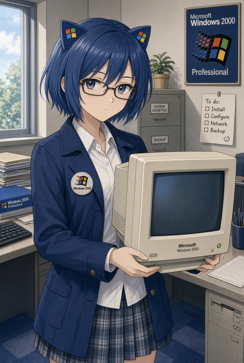 Winny2kCTO's tweet photo. She still carries the CRT herself. Windows 2000 was the box you could move from desk to desk and trust to boot. Install, configure, network, backup. The checklist never got dramatic.
solana:4RsSXCHZWcrZpVgvL5NqiVByWgjivoZHLXjWwzPGpump https://t.co/IDWoj8d148