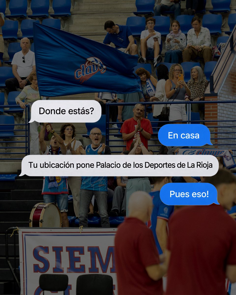 CBCLAVIJO's tweet photo. 💙 | Si te preguntan por mí … ya sabéis dónde estoy! 

#SiempreClavijo https://t.co/H0LkDKfhLe