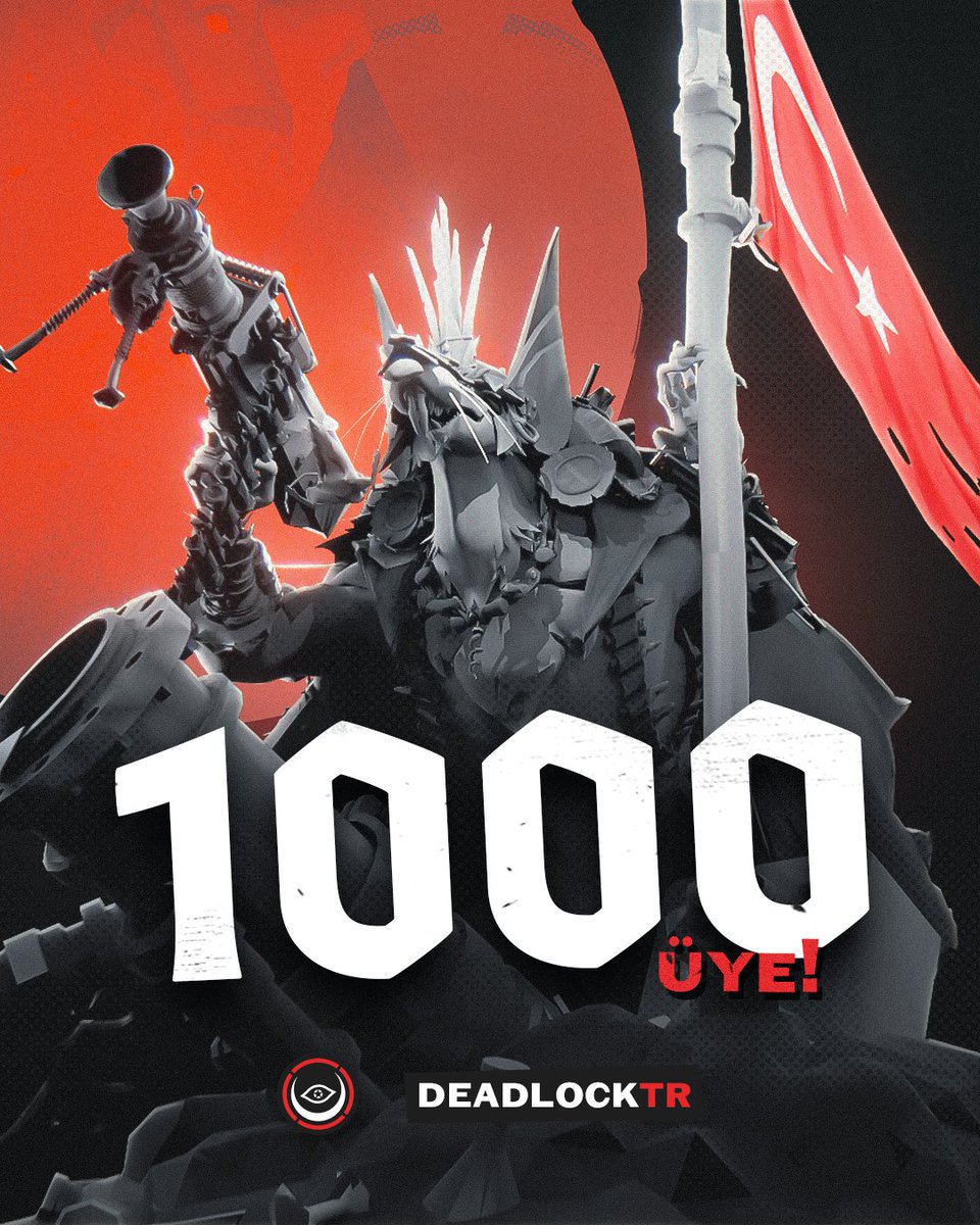 deadlocktr's tweet photo. DeadlockTR Discord sunucusu 1.000 üyeye ulaştı!
Deadlock erişiminiz yoksa siz de davetlisiniz!

https://t.co/xdJyHUV7MS https://t.co/NQUPS0jRsK