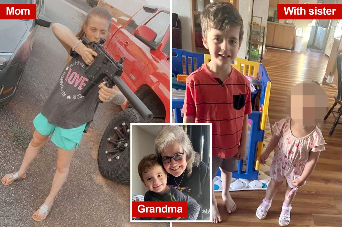 nypost's tweet photo. Boy, 6, heroically protected younger sister during psycho mom's stabbing rampage: grandmother https://t.co/1qkCZ09ZEl https://t.co/R6MeCLmlgF