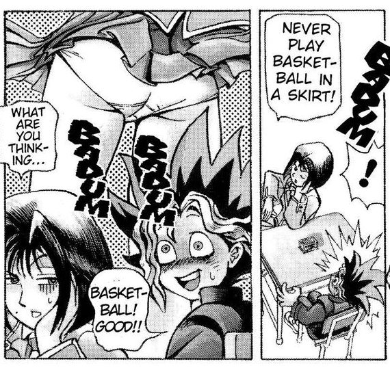 santinirou's tweet photo. *Sii que alma inocente Yugi*

Yugi en el putisimo primer capítulo XDD https://t.co/XmqftHI8Bn