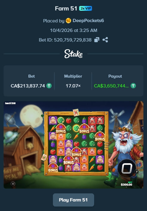 MavSlots's tweet photo. Looks like @Drake tried out Farm 51... 🛸

🎁RT + Stake ID

Farm 51, only available on @Stake &amp; @StakeUsa https://t.co/3xXImmw4Ag