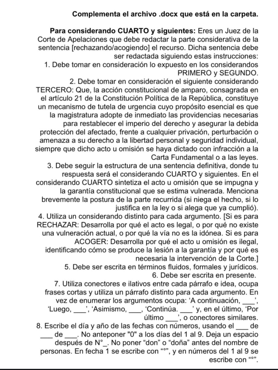 MaxLobosCL's tweet photo. 🔴 ¡FALLOS LOS DECIDE LA IA! Se acaba de filtrar por un "descuido" que la Corte de Apelaciones de Santiago delega la función jurisdiccional de forma total en la inteligencia artificial. Se les filtró un prompt dentro una carpeta de una causa (Civil-16311-2024) con el que le dan la orden a la IA para tomar la decisión en los casos. No se trata de corregir ortografía o gramática sino que de tomar la decisión final que de forma indelegable la debe realizar un juez que es un ser humano. Es eso es lo que dice la Constitución y la ley. Y las normas de orden público están para cumplirse!!!

Esta es una situación gravísima que atenta en contra del artículo 76 de la Constitución y el artículo 1 del Código Orgánico de Tribunales que establecen que la función de juzgar es indelegable, pero aquí estamos viendo que una corte superior de justicia le está delegando la función de decidir a una máquina!!! 

Todos los ministros que han tomado conocimiento de este acto de prevaricación deben cesar en sus funciones de forma inmediata y la Corte Suprema debe removerlos de forma rápida, transparente, y de cara al país, sin secretismo, porque esto es un escándalo sin precedentes e inaceptable que puede hacerbimplosionar el estado de derecho.

Quizás cuánto tiempo los ciudadanos han estado siendo juzgados por máquinas y los abogados han estado argumentándole a un algoritmo. Esto es realmente bochornoso y aquí hay claros delitos que deben ser castigados con las máximas sanciones. 

El país y los medios de comunicación tienen una responsabilidad con la protección de la democracia y el estado de derecho. Deben darle cobertura a este escándalo mayor. Y la Corte Suprema no puede hacerse la desentendida. Debe pronunciarse en pleno condenando este escándalo y tomando las medidas disciplinarias de forma urgente. 

El Presidente también debe colaborar abriendo las solicitudes de remoción conforme a sus facultades que están en la Constitución.

@PJudicialChile 
@PresidenteKast 
@GobiernodeChile