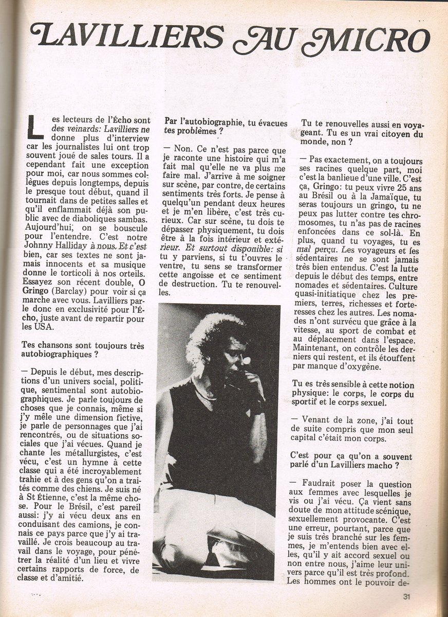 mohican14's tweet photo. @SchnockRevue @fredpallem Je relance avec l'interview paru dans l'Écho des Savanes n°69 (octobre 1980) : https://t.co/gJmJCLblPT