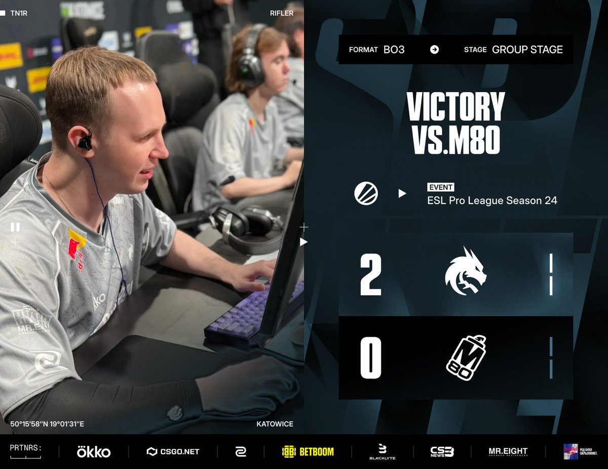 Team__Spirit's tweet photo. 2-0! Spodek, here we come 😍

See you in the arena 👋 https://t.co/yJyCb31SYx