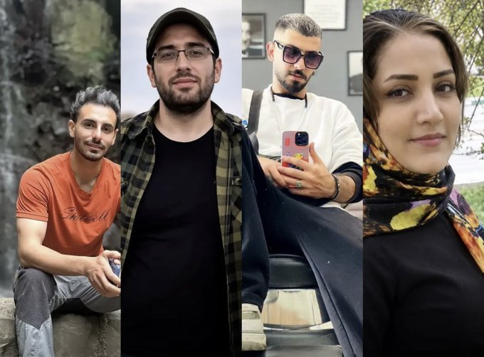 ZibaRazii's tweet photo. اونقدر کشتید؛ که فقط امروز 
تولد چهارتا  از جاویدنام‌های سرافرازمونه 

#علیرضا_نوری 
#معین_عباسپور 
#آراز_سلیمیان  
#سمیه_قبادی 

شاگردیتونو می‌کنیم تا ابد https://t.co/j7ZvfnS7uY