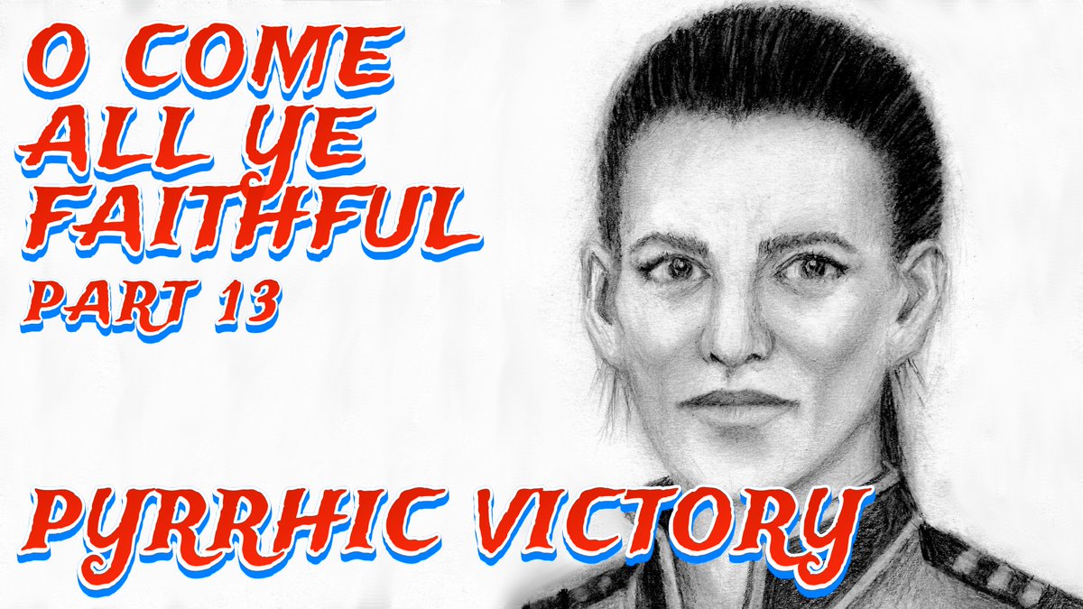 TheVoidSeries's tweet photo. Chapter 13 - "Pyrrhic Victory" 

The battle with the Cadir comes to a close and both sides have taken losses. The Republic may have won the field, but there is no glory in victory.

https://t.co/852JTe760A

#scifi #sciencefiction #scifibooks #bookstweet #booksbooksbooks https://t.co/TCWNGsTwyq
