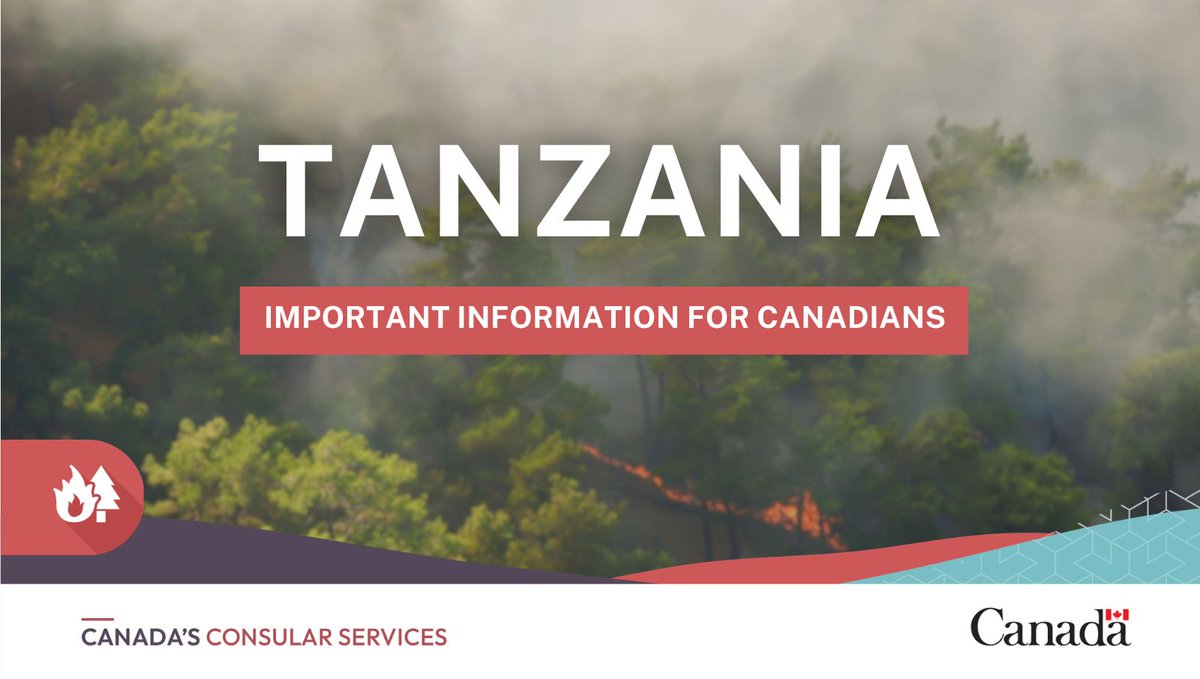 TravelGoC's tweet photo. Wildfires are affecting parts of the #Kilimanjaro area in #Tanzania. If you’re there, stay away from affected areas, monitor local media, and follow the instructions of local authorities.
For more information: https://t.co/ex7JhuqUrT https://t.co/4Ao3NhIiYk
