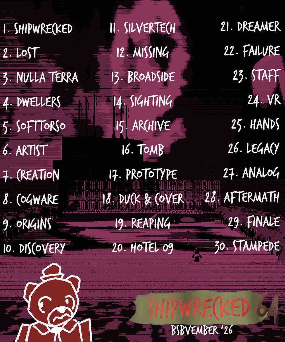 Hotel09daily's tweet photo. Happy saturday everybody!

Due to my general incompetence we couldn’t do this for October, but maybe it ended up being a good thing. Giving you all a week to prepare… have fun everybody! https://t.co/00l1MYzPUb