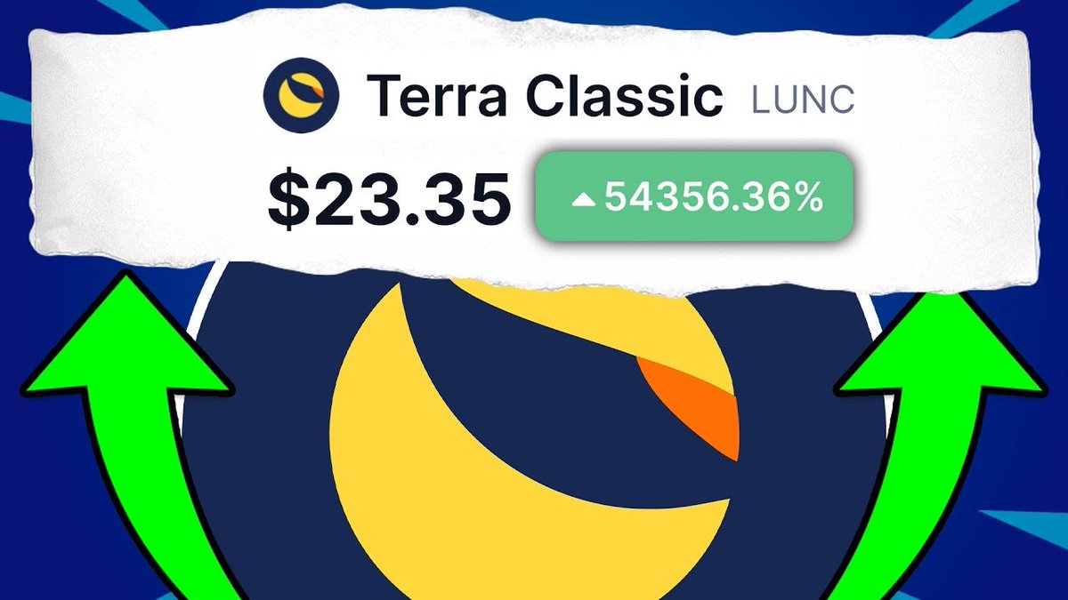 TheMoonHailey's tweet photo. $23.35 for #LUNC May Not Be Dream, As This $LUNC Price Prediction Suggests 👀💥
#LUNC https://t.co/QBnQ4FjJrW