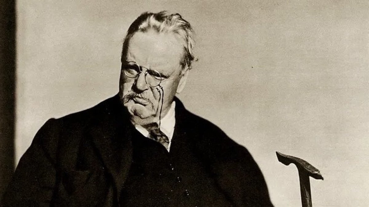 AlcuinPress's tweet photo. "Without education, we are in a horrible and deadly danger of taking educated people seriously."

—G.K. Chesterton https://t.co/S790kxbaUA