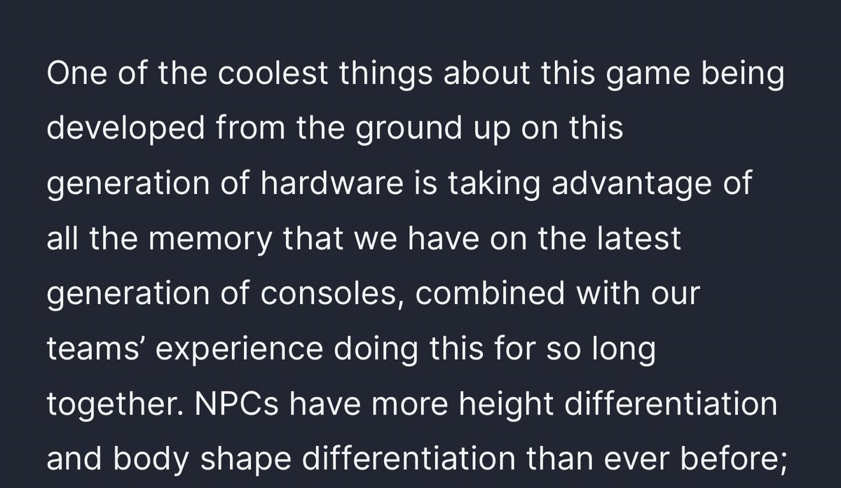 Keemotionx's tweet photo. People called my crazy when I said this, people underestimate the current gen hardware. Minus the frames, gta 6 will be the closest thing to what the dev actually vision a gta game to be. https://t.co/KEgk4T2wEN