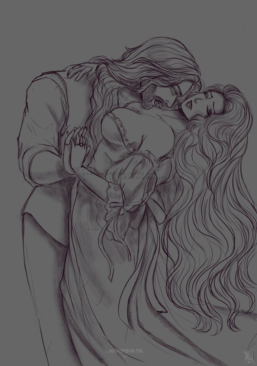 AndromedaFae's tweet photo. #WIP
Working on my #VtM character Faye!
Getting back into Vampire after 20 years have been fun! Missed it so much
I may be way ahead the plot and already shipping her with her Sire (she's a Ghoul), but well 😁
Sketch/Color Test

#ttrpg #vampirethemasquerade #rpg #ttrpgcharacter https://t.co/CSLjRBtz9y