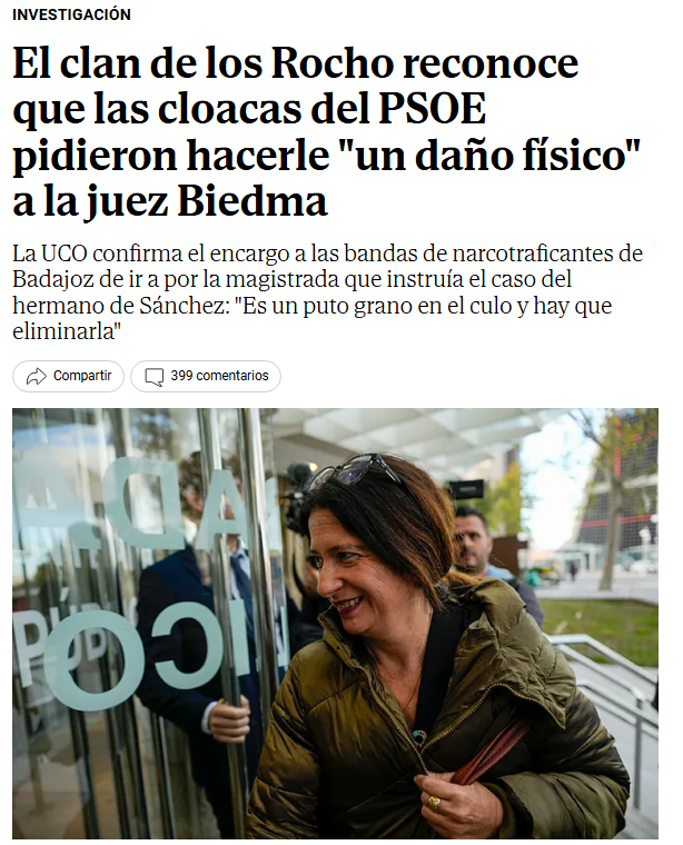 RescueYou247TW's tweet photo. Se está hablando más de Maricarmen que del intento de asesinato de un juez por parte del Gobierno. 

Este país es un manicomio. https://t.co/MnSM52DfjE