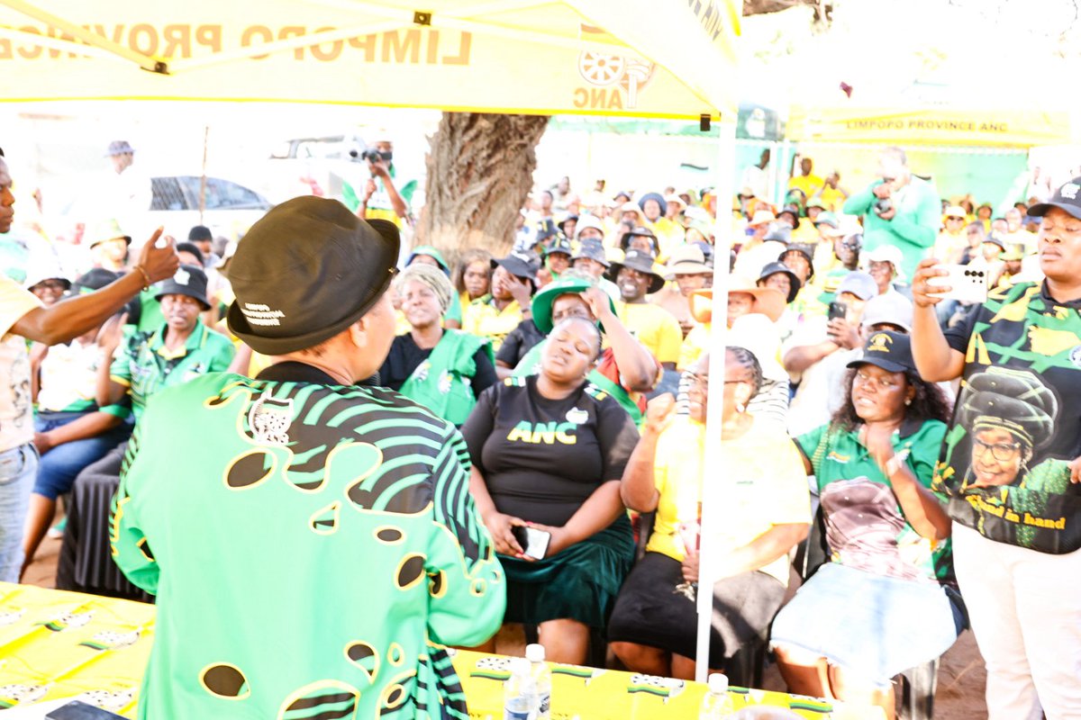 ANCLimpopo's tweet photo. Today, ANC Provincial Chairperson, Comrade Dr Phophi Ramathuba, joined the Peter Mokaba Regional Elections Team meeting in the Blouberg Sub-Region. 
Addressing the meeting, the Provincial Chairperson reflected on the organisation’s preparations and emphasised the importance of sustained election work. 
#BuildingBetterCommunities