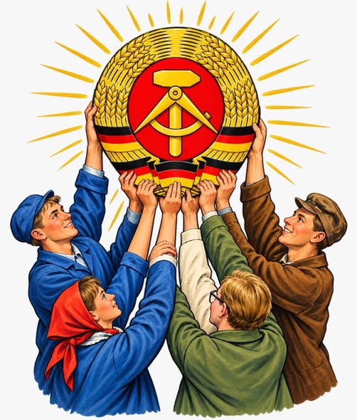 LuisMig86192338's tweet photo. 77. Jahrestag der Gründung der DDR
Wir erinnern uns an
40 Jahre Frieden und Sozialismus
40 Jahre soziale Sicherheit
40 Jahre kostenlose Bildung und Gesundheit
40 Jahre Perspektive auf Verbesserung der Lebenssituation und Steigerung des Lebensniveaus
Dank an die Erbauer dieses demokratischen Deutschland auf der Grundlage der Einheit der Kommunisten und Sozialdemokraten
Unser Ziel ist die DDR 2.0
Nie wieder Krieg und Faschismus